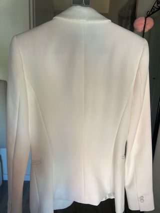 Americana de mujer Zara Blanca