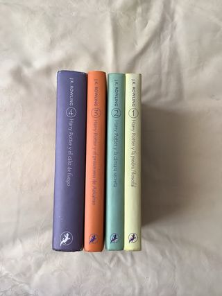 Libros 1 - 4 Harry Potter