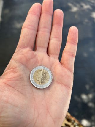 Moneda 2 euros Beatrix 1999 Países Bajos