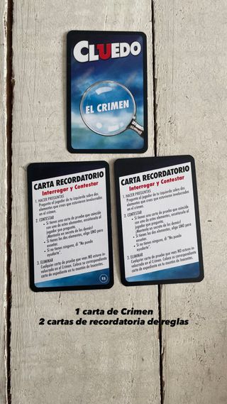 Juego Cluedo Mini