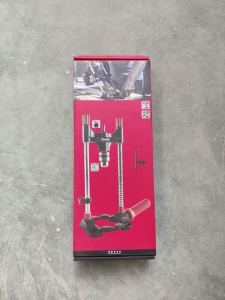 Soporte taladro KWB con portabrocas