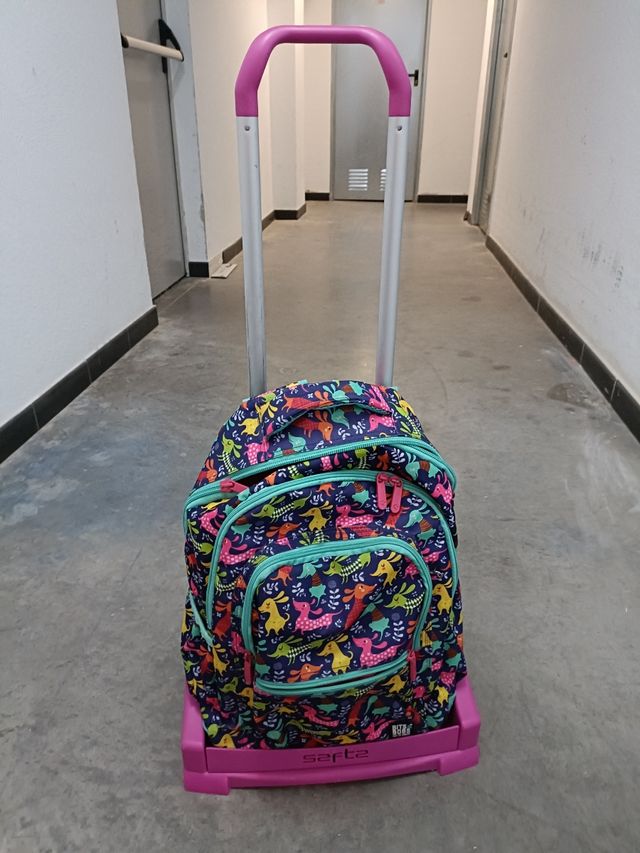 Mochila con ruedas infantil