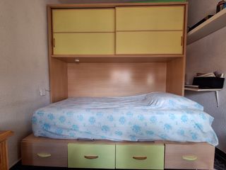 Mueble 2 camas nido de 90cm