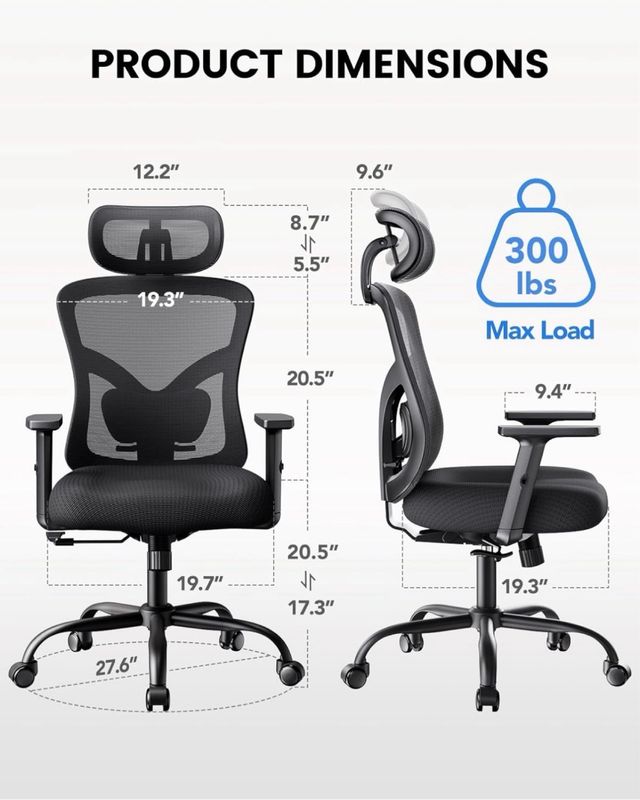 Silla de Oficina NOBLEWELL Ergonómica