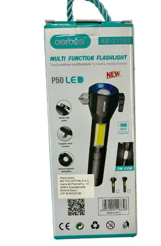Linterna LED Aerbes AB-Z1183 Multifunción