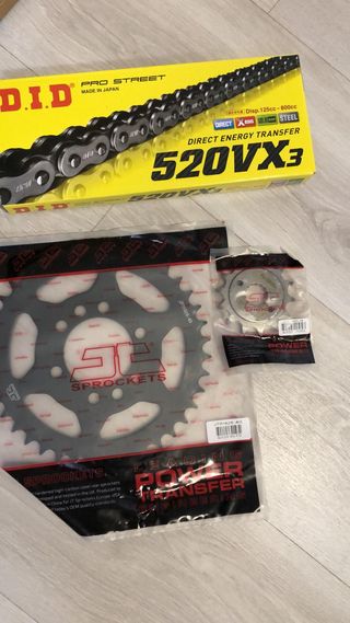 Arrastre reforzado DID VX3 Suzuki LTZ 400 