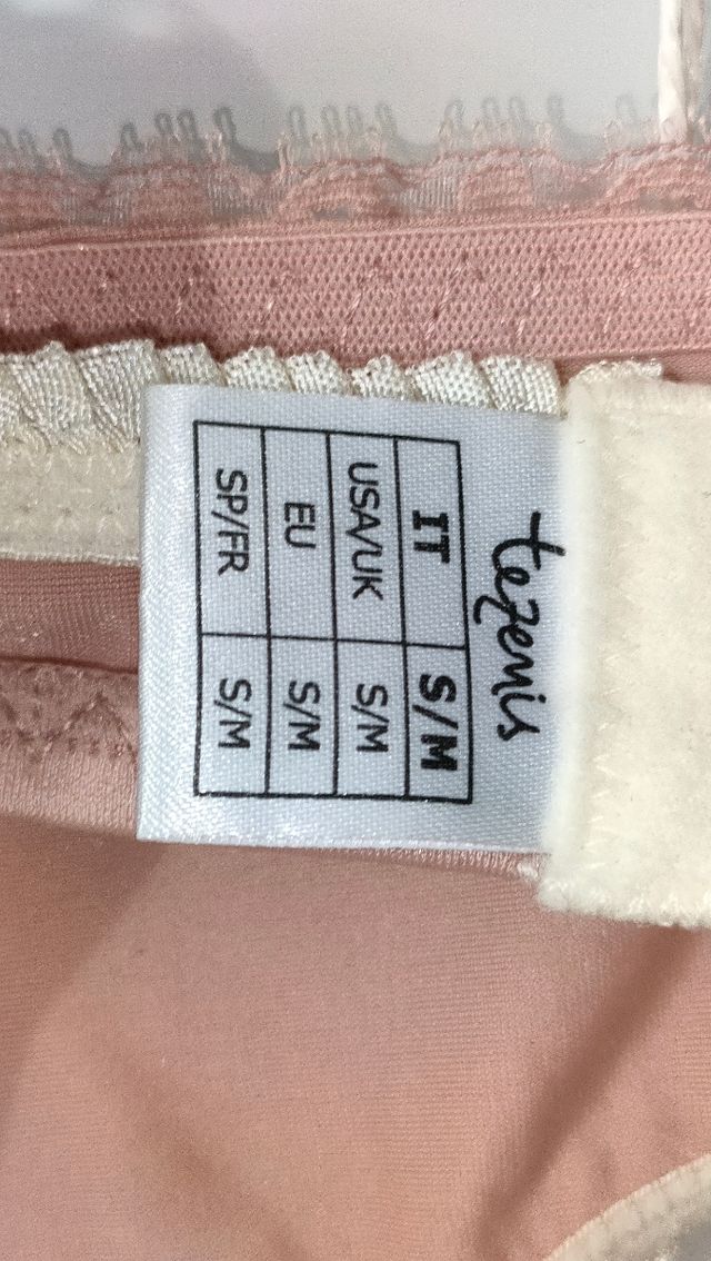 Reggicalze Tezenis S/M rosa