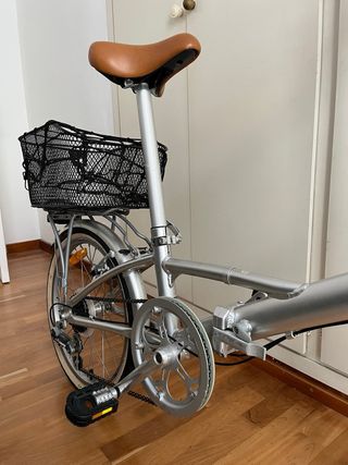 Bici Plegable completamente equipada