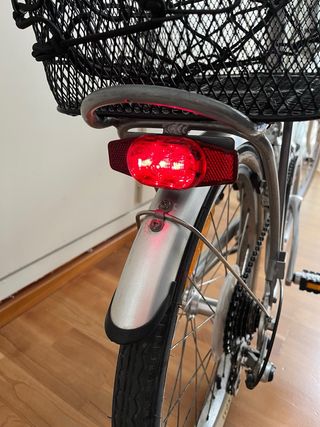 Bici Plegable completamente equipada