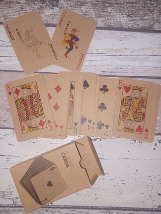Carte da gioco stile vintage