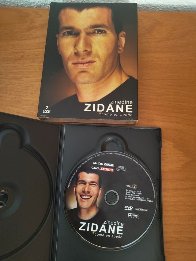 DVD Zinedine Zidane Como Un Sueño