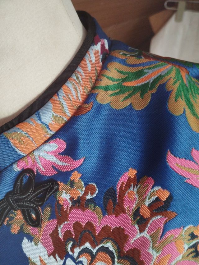 Chaqueta floral Zara Talla S