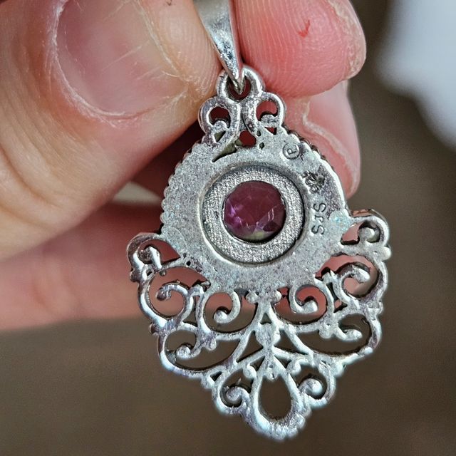 Colgante Plata 925 Amatista