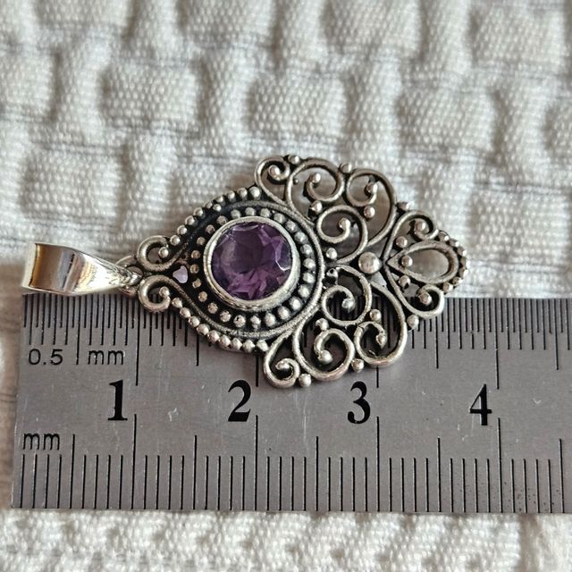 Colgante Plata 925 Amatista