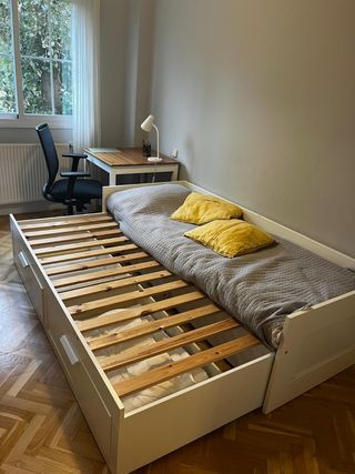 Cama Brines Ikea con cajones