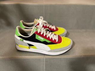 Zapatillas Puma Verde y Amarillo