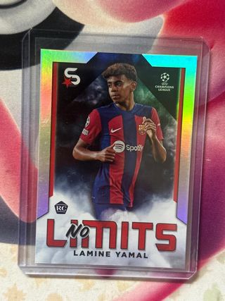 Carta Lamine Yamal RC No Limits Topps Superstars