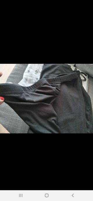 Falda lápiz negra nueva