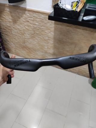 Manillar carbono TOSeek Ed. Limitada 440mm 255Gr