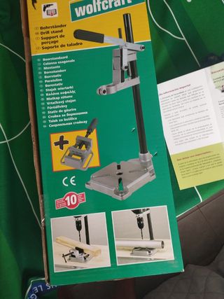 Soporte taladro Wolfcraft nuevo