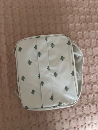 Neceser de maquillaje con cactus