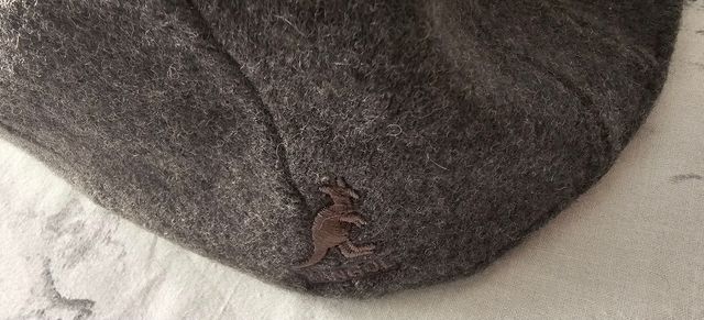 Gorra kangol caballero gris, talla M invierno.
