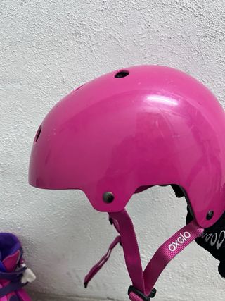 Patines Oxelo rosas y morados