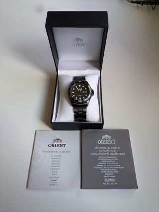 Reloj Orient Ray Raven II Negro