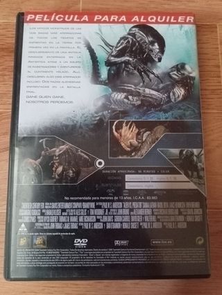 DVD Alien vs Predator y Aliens vs Predator 2
