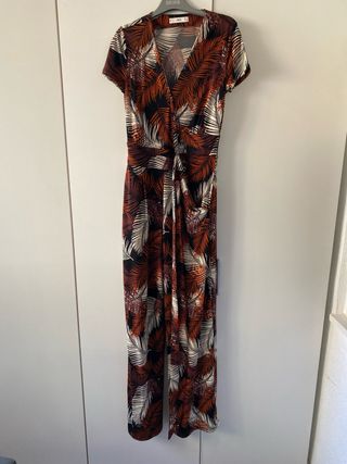 Mono Mango estampado hojas