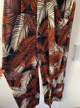 Mono Mango estampado hojas