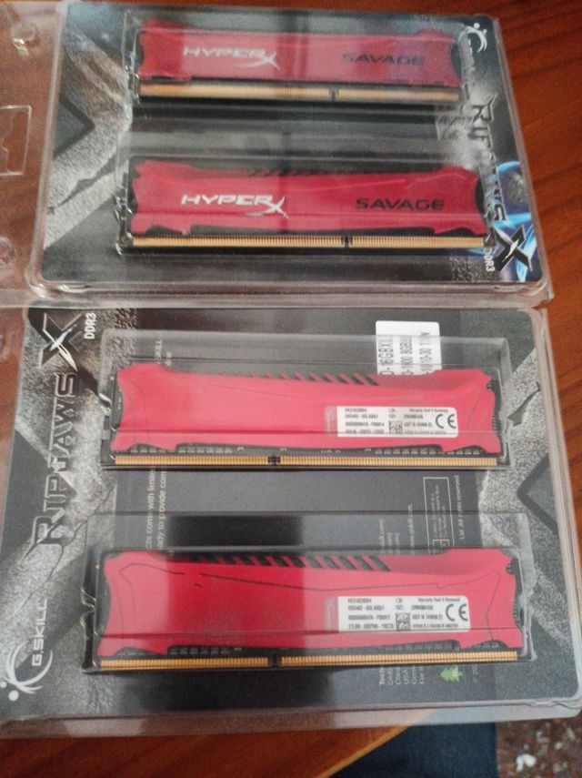Pack 4x4GB DDR3 Kingston HyperX Savage