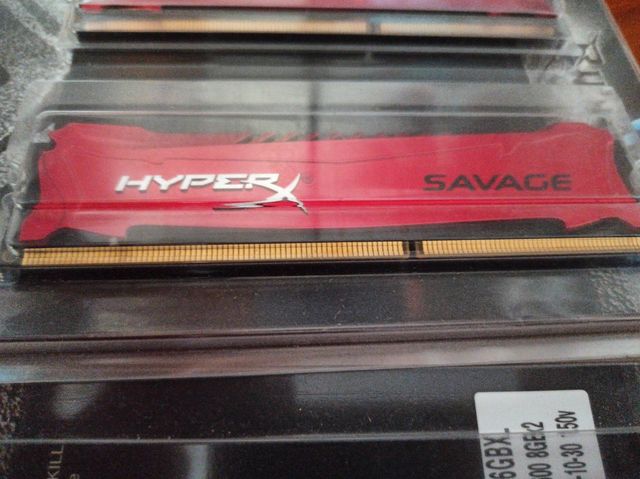 Pack 4x4GB DDR3 Kingston HyperX Savage