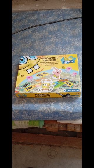 Juego de mesa Bob Esponja Operaciones en el Mar