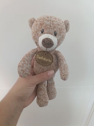 Peluche Oso Solidario Bebé