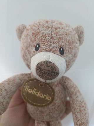 Peluche Oso Solidario Bebé