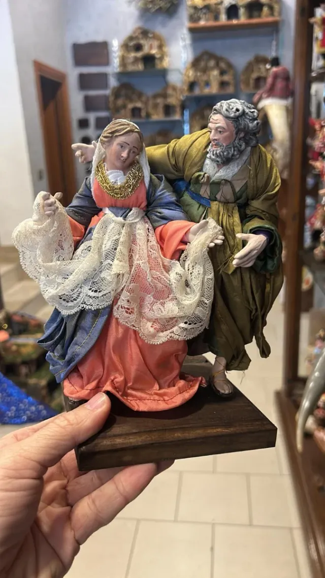 Sacra Famiglia statuetta