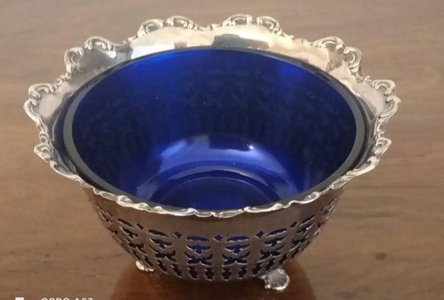 Zuccheriera inglese vintage in  EPNS , XX sec.