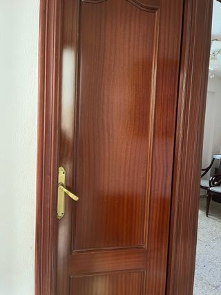 Puertas de Sapelly con cristal
