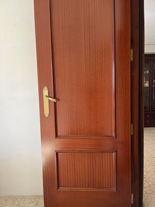 Puertas de Sapelly con cristal