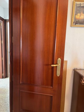 Puertas de Sapelly con cristal