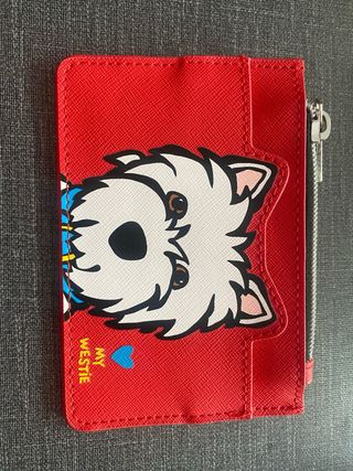 Monedero Marc Tetro perro Westie rojo