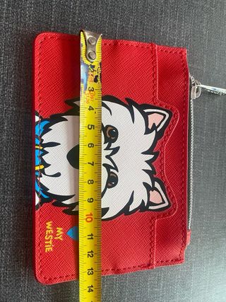 Monedero Marc Tetro perro Westie rojo