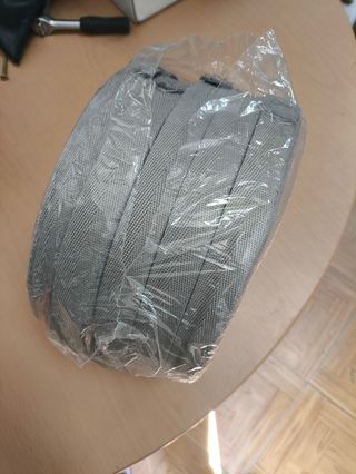 Rollo cinta textil reforzada gris