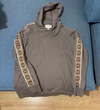 Sudadera Gucci Marrón con Logo
