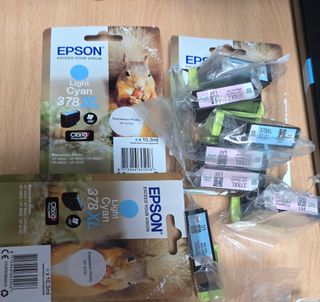 Cartuchos originales genuinos  Epson 378XL LM y LC
