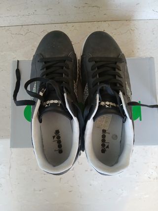 Scarpe Diadora Donna Nere Glitter