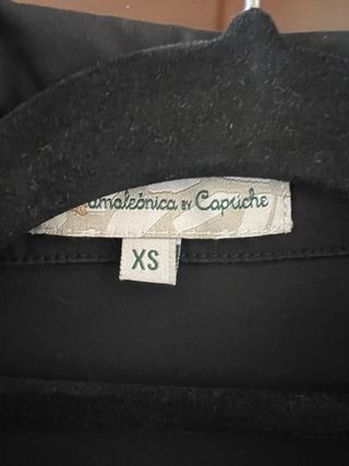 Vestido Adara Camaleónica Negro