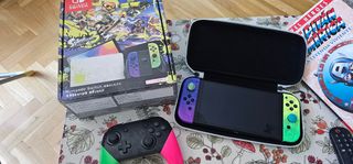 Controller OLED Splatoon 3 + Pro per Nintendo Switch
