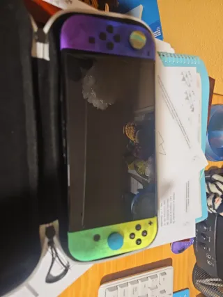 Controller OLED Splatoon 3 + Pro per Nintendo Switch